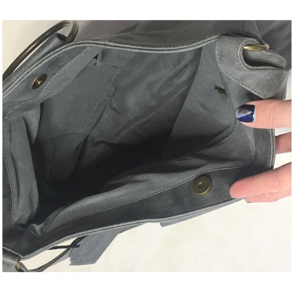 Laser Cut Gray Bag - Picture 2 of 5